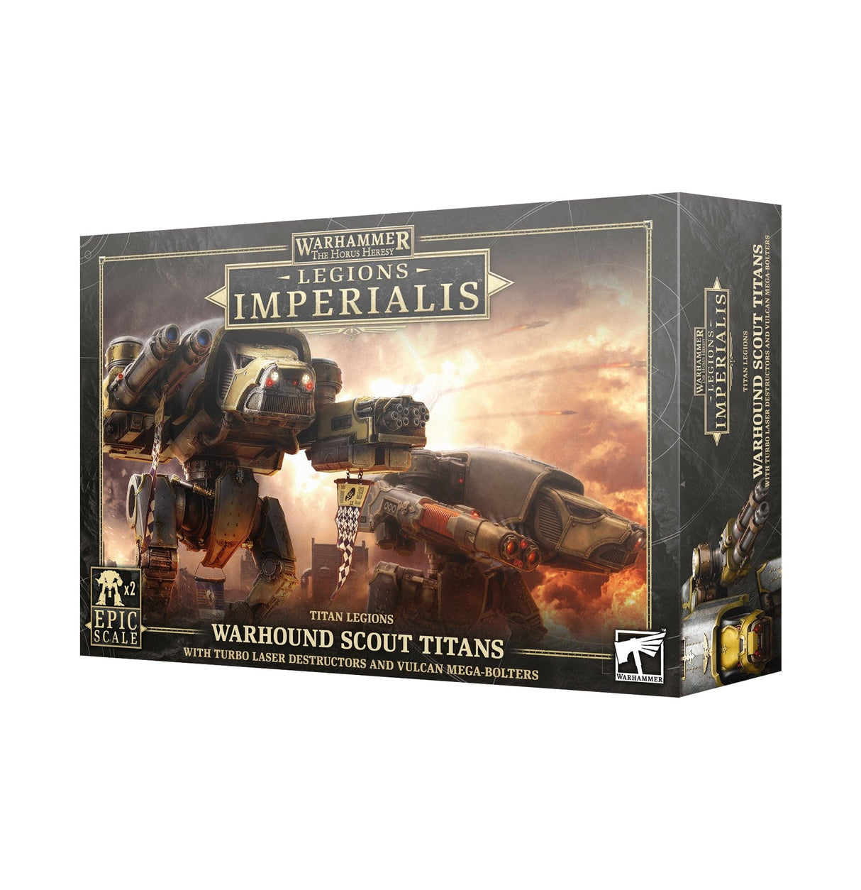 GW 03 - 24 Legion Imperialis Warhound Scout Titans - Hobbytech Toys
