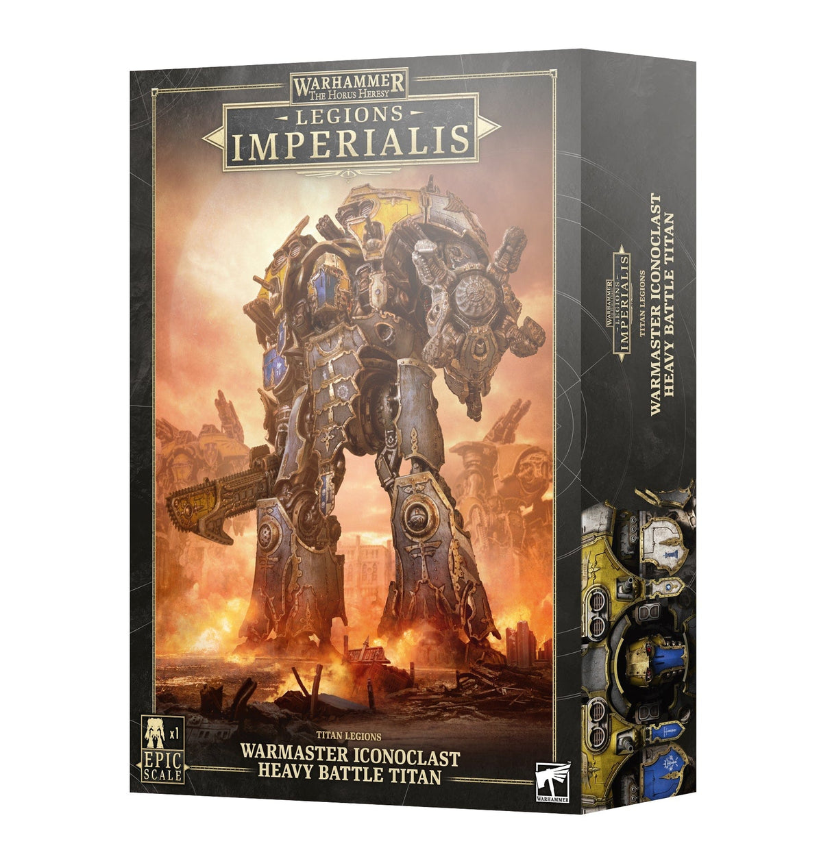 GW 03 - 27 Legion Imperialis Warmaster Iconoclast Heavy Battle Titan - Hobbytech Toys