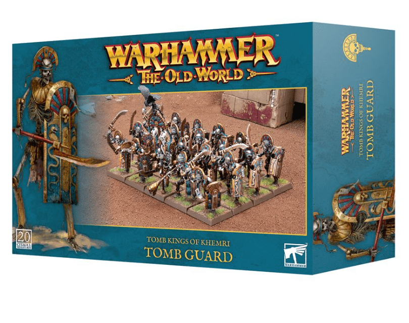 GW 07 - 03 Warhammer Old World: Tomb Kings of Khemri Tomb Guard - Hobbytech Toys