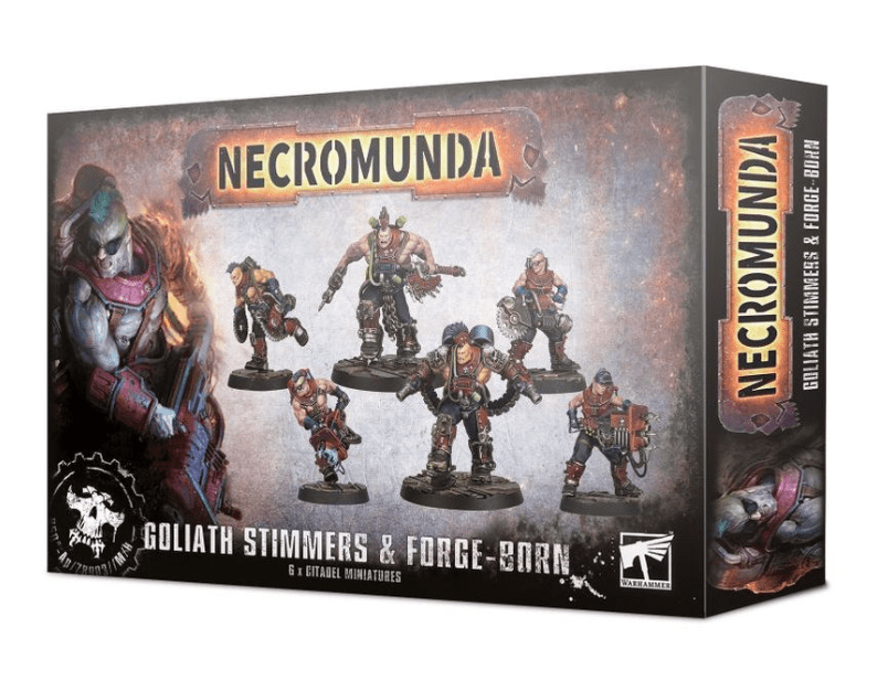 GW 300 - 62 Necromunda: Goliath Stimmers & Forgeborn - Hobbytech Toys