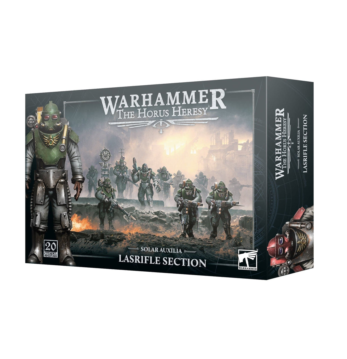 GW 31 - 73 Horus Heresy: Solar Auxilia Lasrifle Section - Hobbytech Toys