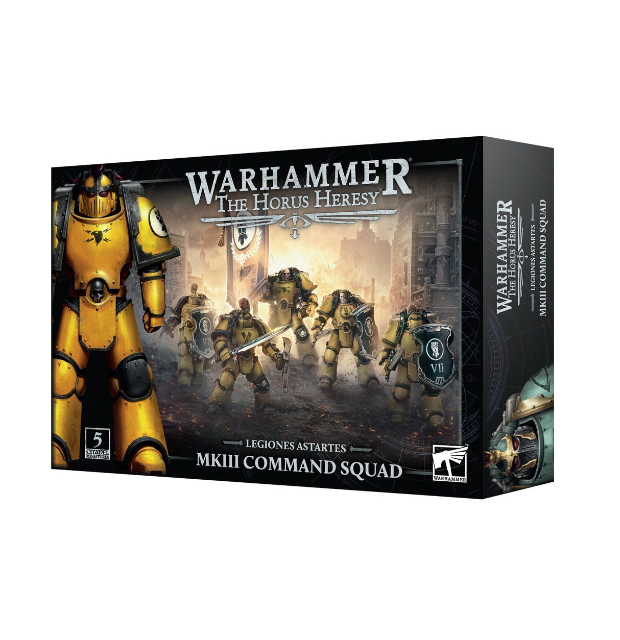 GW 31 - 86 Horus Heresy, Legiones Astartes Mk3 Command Squad - Hobbytech Toys