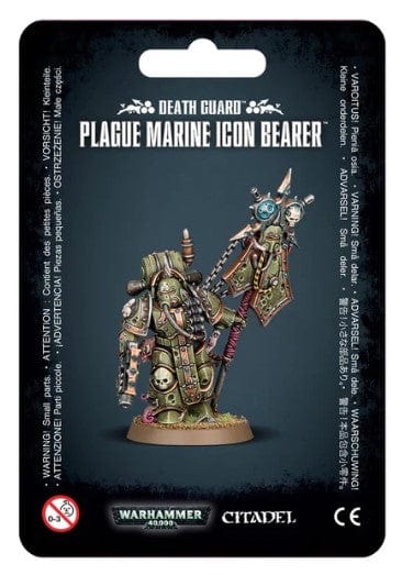 GW 43-47 Death Guard Plague Marine Icon Bearer - Hobbytech Toys