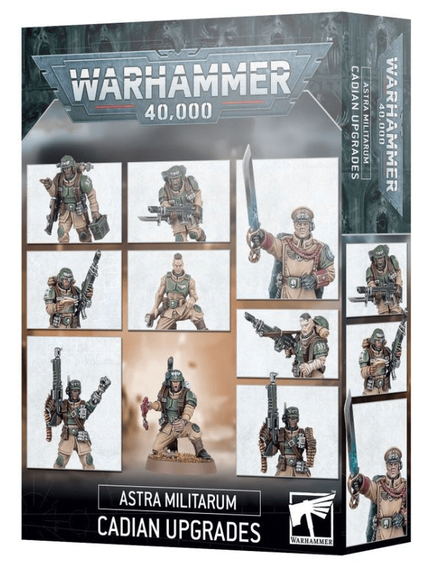 GW 47 - 40 Warhammer 40000: Astra Militarum Cadian Upgrades - Hobbytech Toys