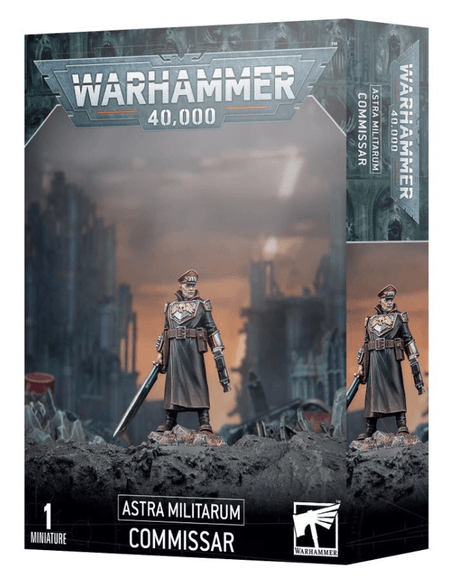 GW 47-50 Warhammer 40000: Astra Militarum Commissar - Hobbytech Toys