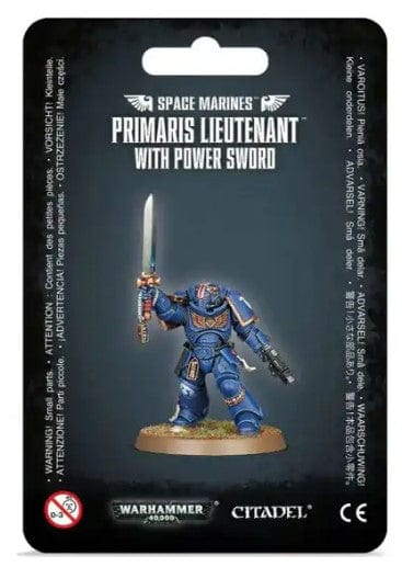 GW 48-84 Space Marine Primaris Lieutenant w/Power Sword - Hobbytech Toys
