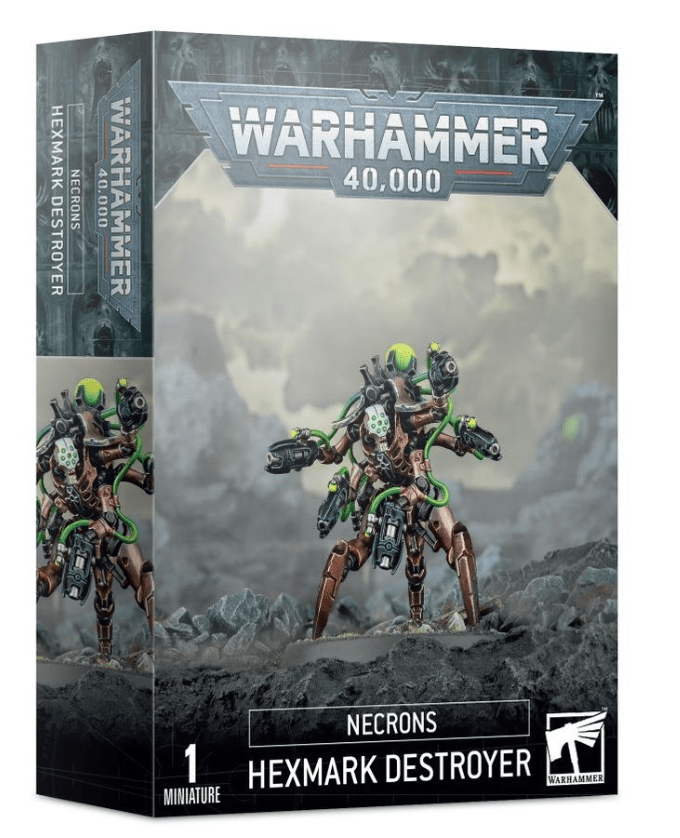 GW 49 - 27 Warhammer 40000: Necrons Hexmark Destroyer - Hobbytech Toys
