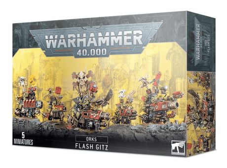 GW 50 - 24 Warhammer 40000: Ork Flash Gitz - Hobbytech Toys