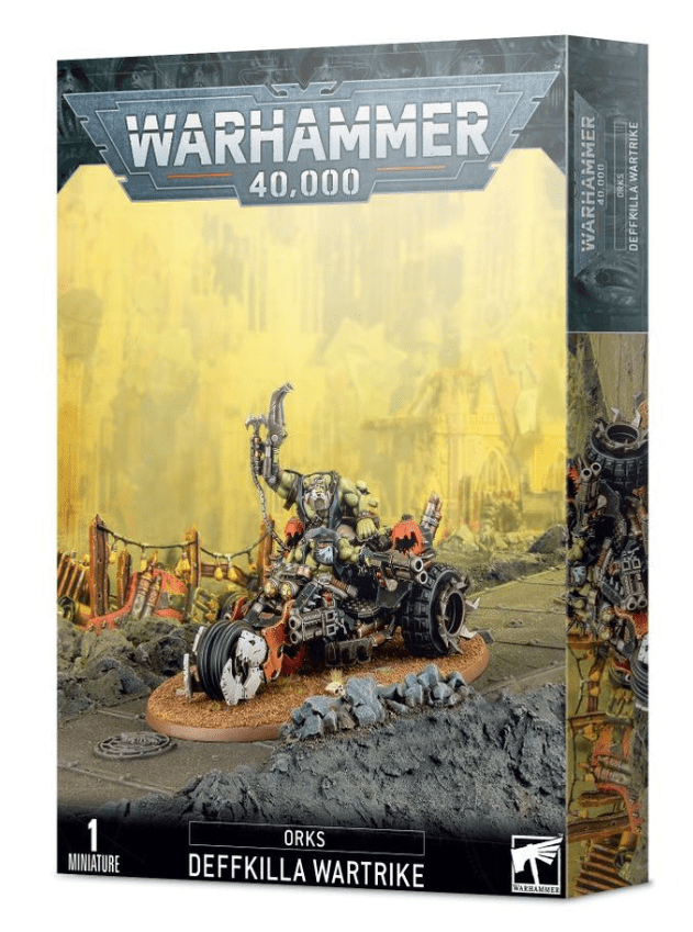 GW 50 - 38 Warhammer 40000: Ork Deffkilla Wartrike - Hobbytech Toys