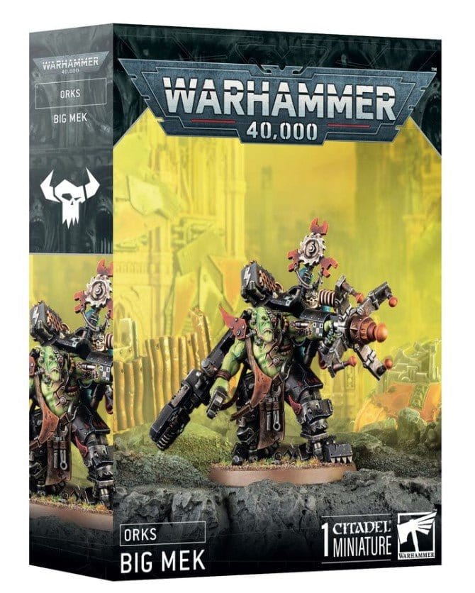 GW 50 - 68 Warhammer 40000 Orks Big Mek - Hobbytech Toys