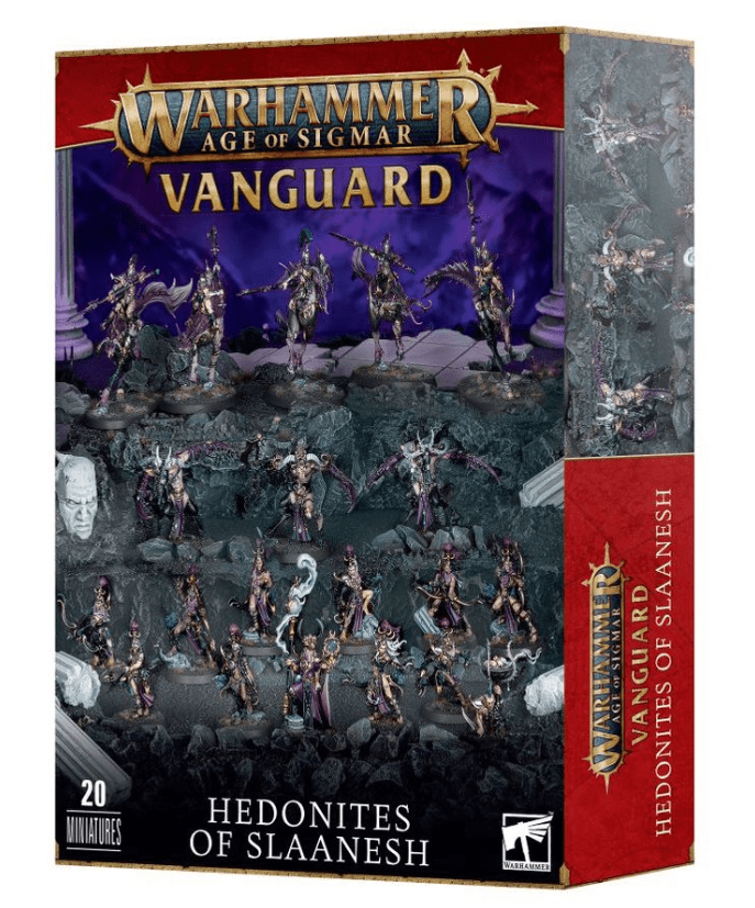 GW 70 - 18 Vanguard: Hedonites of Slaanesh - Hobbytech Toys