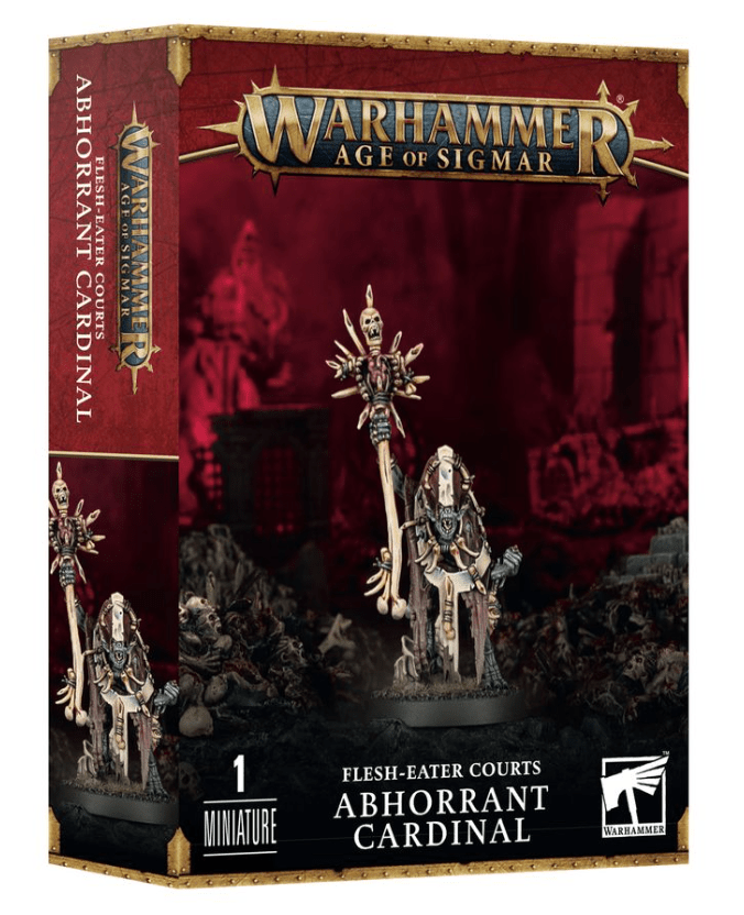GW 91 - 72 Warhammer Age of Sigmar, Flesh - Eater Courts, Abhorrant Cardinal - Hobbytech Toys