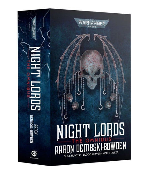 GW Black Library Night Lords: The Omnibus Book - Hobbytech Toys
