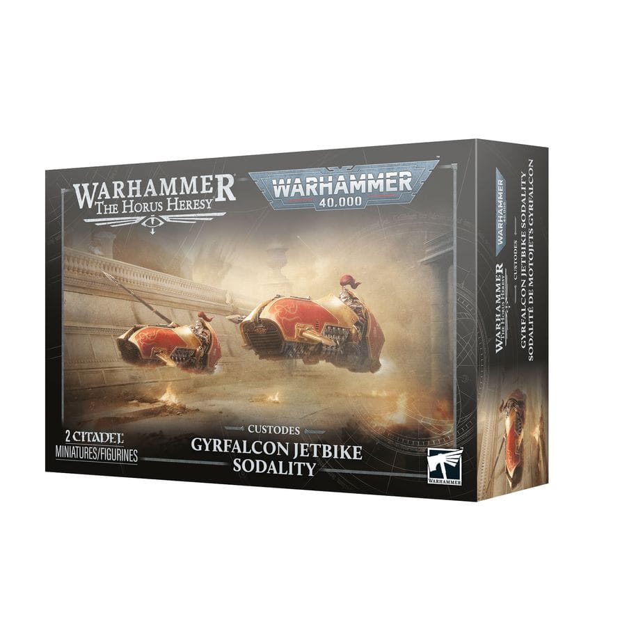 Warhammer 40000/Horus Heresy Custodes: Gyrfalcon Jetbike Sodality [77-03]