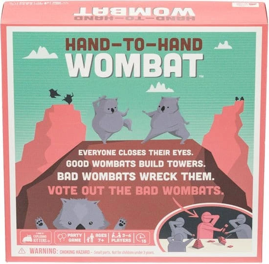 Hand to Hand Wombat (By Exploding Kittens) - Hobbytech Toys