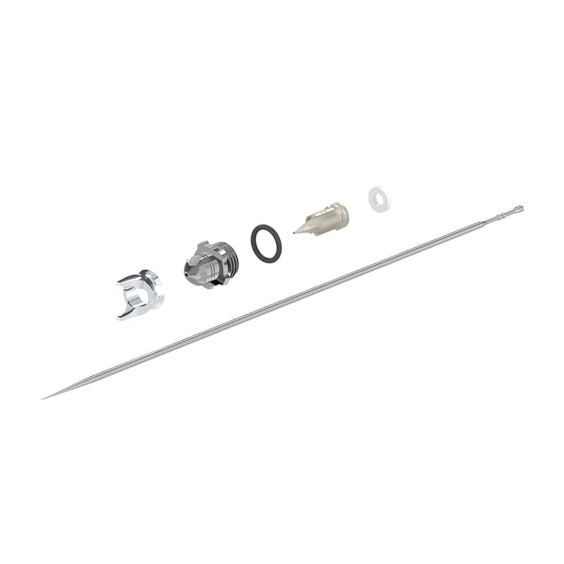 Harder & Steenbeck Headset 0.25mm Titanium Nozzle & SS Aircap - Giraldez MkII