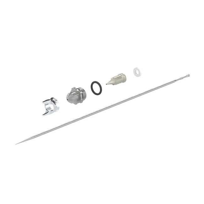 Harder & Steenbeck Headset 0.44mm Titanium Nozzle & SS Aircap - Giraldez MkII