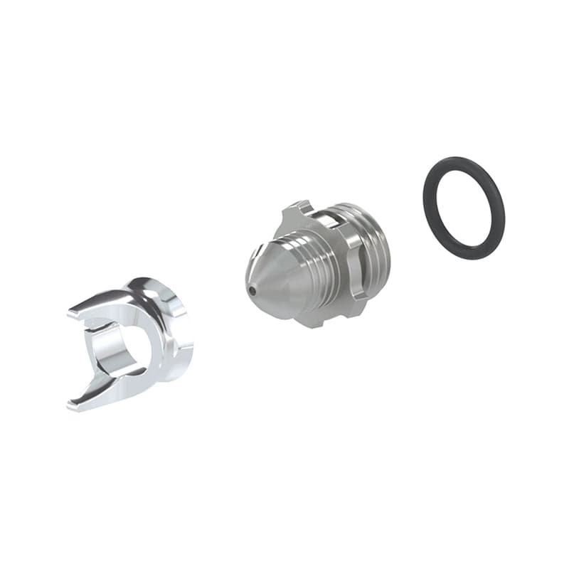 Harder & Steenbeck Stainless Aircap 0.44mm Needle Cap & Seal