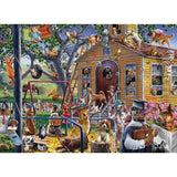 Harlington 1000pc Puzzle - Naughty Dogs
