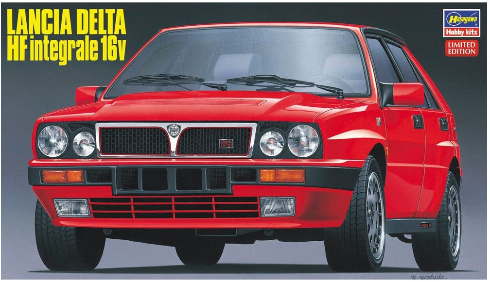 Hasegawa 1/24 Lancia Delta HF Integrale 16V Plastic Model Kit [H20710]