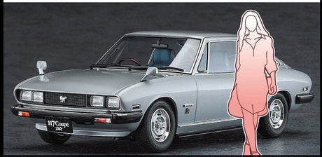 Hasegawa 1/24 Isuzu 117 CoupÃ© Late Version with Cool Beauty Girlâ€™s Figure Plastic Model Kit [H52404] - Hobbytech Toys