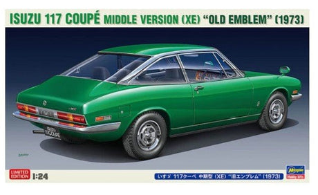 Hasegawa 1/24 Isuzu 117 Coupe Mid - term (XE) Old Emblem Plastic Model Kit - Hobbytech Toys