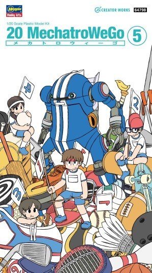 Hasegawa Hasegawa 1/20 20 MechatroWeGo No.05 SPORTS (Blue) Plastic Model Kit [H64798] - Hobbytech Toys