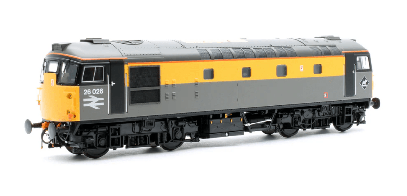 Heljan OO CLass 26 CIvil Engineers Grye/Yellow 26026 DCC Ready