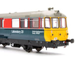 Heljan OO Scale Waggon & Maschinenasu Diesel Railbus Red/Blue - DC - Hobbytech Toys