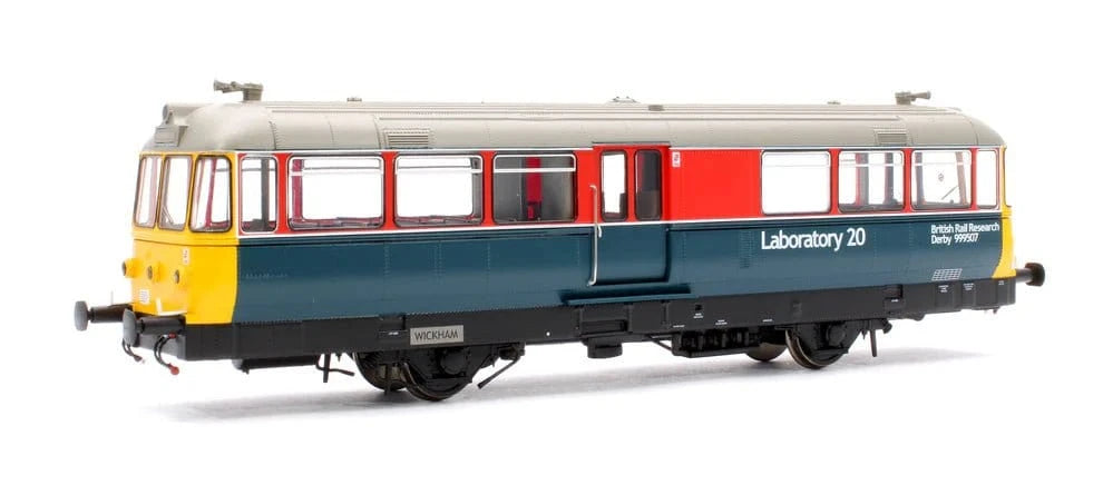 Heljan OO Scale Waggon & Maschinenasu Diesel Railbus Red/Blue - DC - Hobbytech Toys