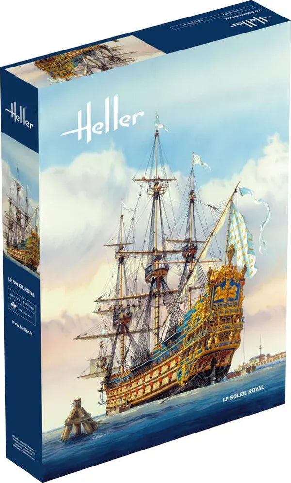 Heller 1/100 Soleil Royal Plastic Model Kit