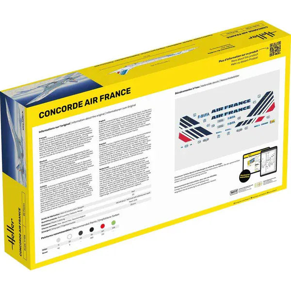 Heller 1/125 GIFT SET Concorde Plastic Model Kit