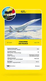 Heller 1/125 GIFT SET Concorde Plastic Model Kit