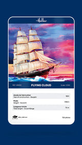Heller 1/200 Flying Clou Plastic Model Kit