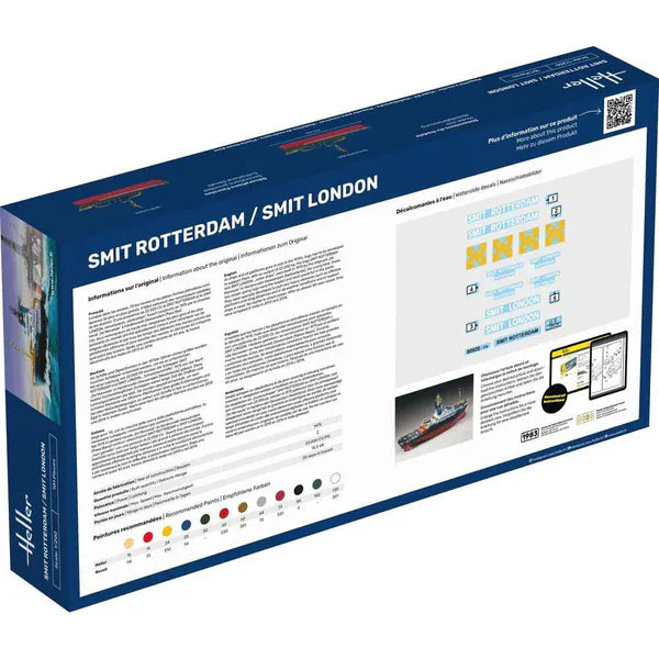 Heller 1/200 GIFT SET Smit Rotterdam Plastic Model Kit