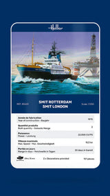 Heller 1/200 Smit Rotterdam/ Smit London Plastic Model Kit