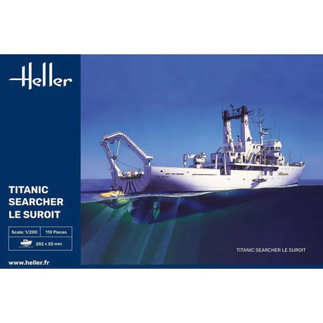 Heller 1/200 Titanic Searcher Le Suroit Plastic Model Kit