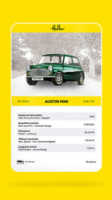 Heller 1/43 Austin Mini Plastic Model Kit