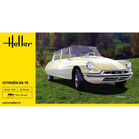 Heller 1/43 Citroen DS 19 Plastic Model Kit