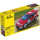 Heller 1/43 Peugeot 206 WRC03 Plastic Model Kit