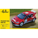 Heller 1/43 Peugeot 206 WRC03 Plastic Model Kit