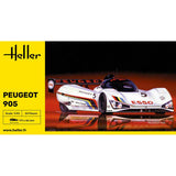 Heller 1/43 Peugeot 905 Plastic Model Kit