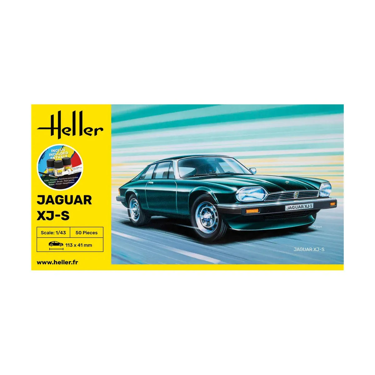 Heller HLL56183 Jaguar XJ-S 1/43 Starter Kit