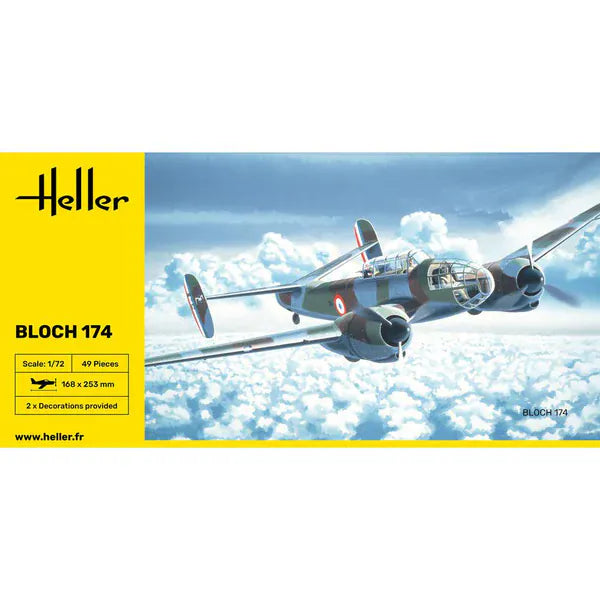 Heller 1/72 Bloch 174 Plastic Model Kit