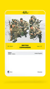 Heller 1/72 British Commandos Plastic Model Kit