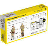 Heller 1/72 British Infantry 8th Army Plastic Model Kit