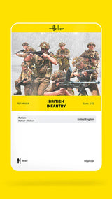 Heller 1/72 British Infantry Plastic Model Kit