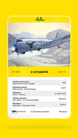 Heller 1/72 C-47 Dakota Plastic Model Kit
