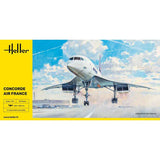 Heller 1/72 Concorde Air France Plastic Model Kit