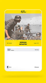 Heller 1/72 German Infantry Plastic Model Kit